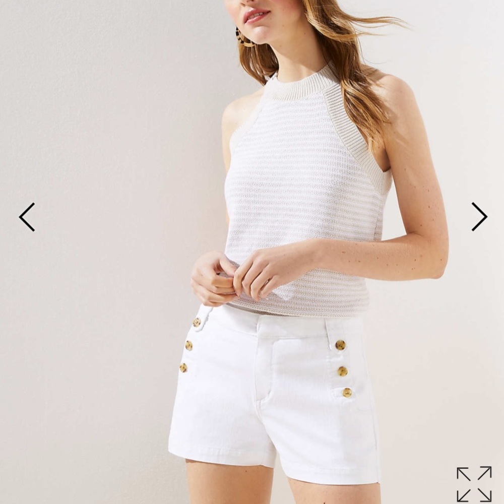 White Shorts